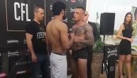 Zvanično merenje boraca pred turnir CFL 2