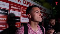 Nemanja Radonjić se obrati novinarima posle utakmice