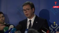 Obraćanje Vučića novinarima nakon Samita EU