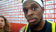 Košarkaš Fenerbahčea Bobi Dikson posle utakmice sa Žalgirisom
