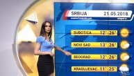 Vremeska prognoza za 20. maj (21:00)