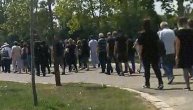 Pogrebna povorka, sahrana Ognjena Žanića na Novom Bežanijskom groblju