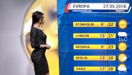 Vremenska prognoza za 26. maj (21:00)