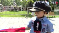 Dan policije i MUP-a - dečak Viktor (5), budući specijalac