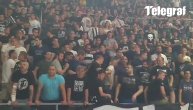 Grobari zagrmeli pred derbi, vređali Zvezdu