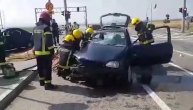 Strašni sudar kod Borče, vatrogasci morali da intervenišu
