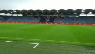 Stadion "Merkur Arena" u Gracu pred utakmicu Srbija - Čile