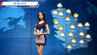 Vremenska prognoza za 9. jun (10:00)