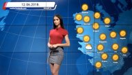 Vremenska prognoza za 12. jun (17:00)