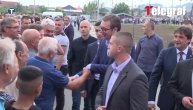 Kruševljani sredačno dočekali Vučića