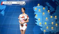 Vremenska prognoza za 16. jun (17:00)