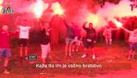 Srbi i Rusi braća! Grme navijači dve bratske nacije