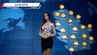 Vremenska prognoza za 24. jun (07:00)