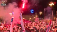 Evo kako je eksplodirao trg Bana Jelačića kada je Hrvatska prošla dalje