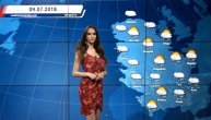 Vremenska prognoza za 8. jul (17:00)