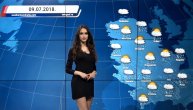 Vremenska prognoza za 9. jul (07:00)