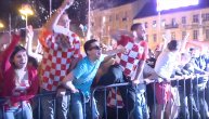 Ludilo u Hrvatskoj! Trg bana Jelačića "eksplodirao" posle pobedničkog gola Hrvatske