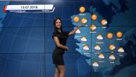 Vremenska prognoza za 13. jul (10:00)