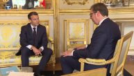 Sastanak Vučića i Makrona u četri oka