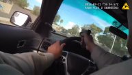 Ovo nema ni na filmu: Policajac puca kroz sopstvenu šoferku