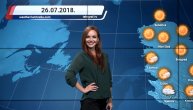 Vremenska prognoza za 25. jul (17:00)