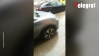 Kragujevac pod vodom, automobili "plove" ulicama