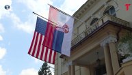 Srpska zastava u rezidenciji SAD