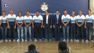 Prijem za zlatne evropske vaterpoliste u Predsedništvu