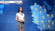 Vremenska prognoza za 2. avgust(21:00)