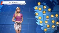 Vremenska prognoza za 4. avgust (21:00)