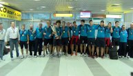 Gromoglasni aplauz na aerodromu: Dočekani Orlići nakon evropskog zlata