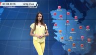 Vremenska prognoza za 6. avgust (17:00)