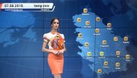 Vremenska prognoza za 6. avgust (21:00)