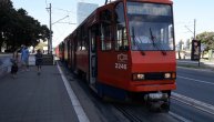 Tramvaj "zmija" prošao Novim Beogradom