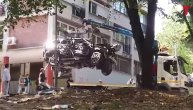 Potpuno ruiniran! Džip voditeljke Zadruge odnose sa mesta gde je dignut u vazduh