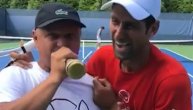 Šou Đokovića i Vajde na treningu na US Openu