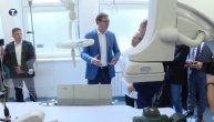 Vučić obišao rekonstruisane prostorije KBC Zemun