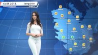 Vremenska prognoza za 13. septembar (17:00)