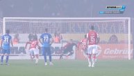 Najzanimljivi momenti utakmice između Zvezde i Mladosti, gol iz penala, zatim dva u samo tri minuta i jedan poništen gol
