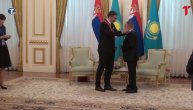Predsedniku Srbije uručen orden Kazahstana