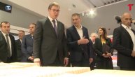 Vučić obišao prvi otvoreni market poznatog trgovinskog lanca "Lidl"