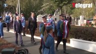 Vučić i Belen položili venac na kosturnicu srpskim vojnicima