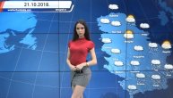 Vremenska prognoza za 21. oktobar (08:00)