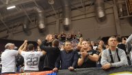 Navijači CSKA i Partizana zajedno navijali protiv Zenita