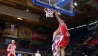 Najbolji momenat utakmice Crvena zvezda - Mornar! Spektakularno zakucavanje Ognjena Dobrića