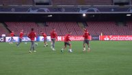 Trening Zvezde pred utakmicu sa Napolijem