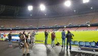 Ovo je stadion Napolija i mesto gde će biti smešteni navijači Zvezde