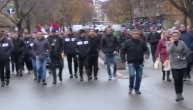 Veliki protest Srba u Kosovskoj Mitrovici