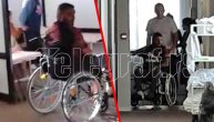 Prvi snimak iz banje: Darko Lazić u kolicima odveden na vežbe