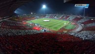 Koreografija na svim tribinama dočekala fudbalere Crvene zvezde i PSŽ-a